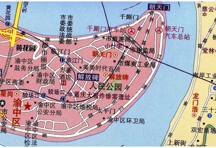 重庆市地图