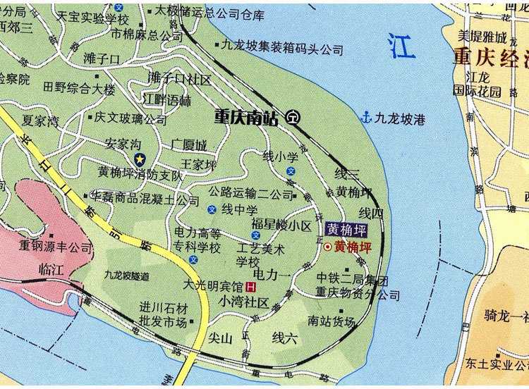 重庆街景地图图片